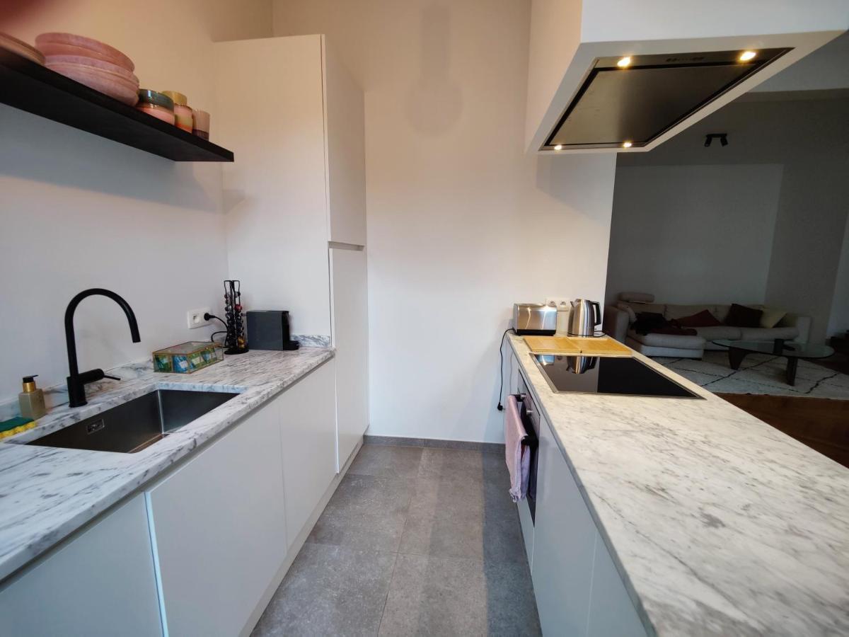 Traditional Chic, High Ceilings' Apt Aircos And Garage Antwerpen Bagian luar foto