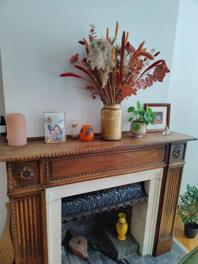 Traditional Chic, High Ceilings' Apt Aircos And Garage Antwerpen Bagian luar foto
